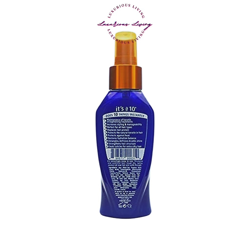 ITS A 10 MIRACLE LEAVE-IN CONDITIONER PLUS KERATIN - Picture 2 of 2